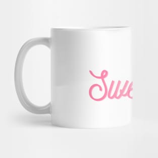 18th Birthday Sweet Eighteen Pink Happy Birthday Valentines Day Anniversary Gift Mug